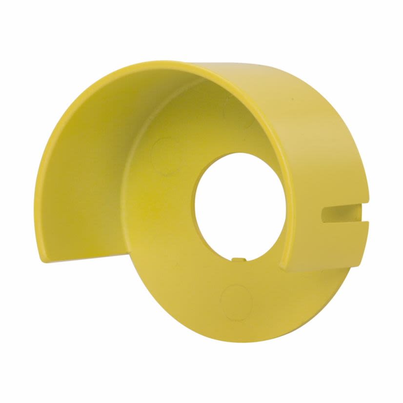 EATON Cutler-Hammer Series 10250ED1241 10250T Heavy Duty Non-Metallic Half Shroud, For Use With Pushbutton Operator, 30.5 mm, Yellow