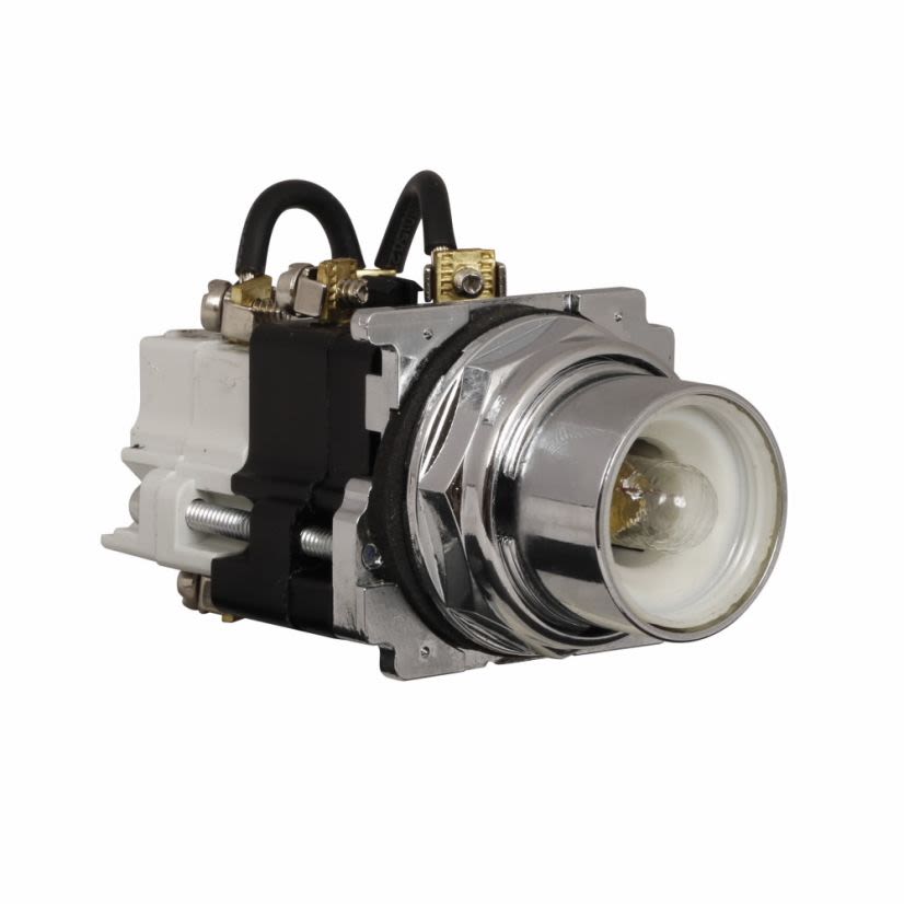 EATON 10250T221N 10250T Heavy Duty Oiltight Watertight PresTest Actuator Indicating Light, 120 V AC