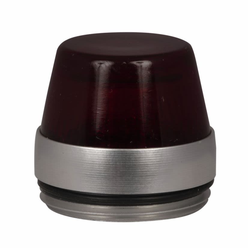 EATON 10250TC13N Blank Heavy Duty Oiltight/Watertight Operator Lens, 0.8 in L x 0.8 in W x 0.8 in H, NEMA 1/2/3/3R/4/4X/12/13/IP65, Round, Glass