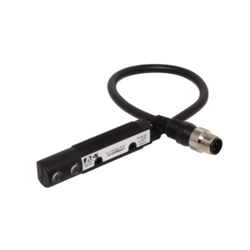 EATON Cutler-Hammer Series Perfect Prox® 13104RS5007 Comet 3/4-Wire Photoelectric Sensor, Tubular Shape, 4 in, Red Laser Sensing Beam, 1/3.5 ms Response, NPN/PNP Open Collector Output