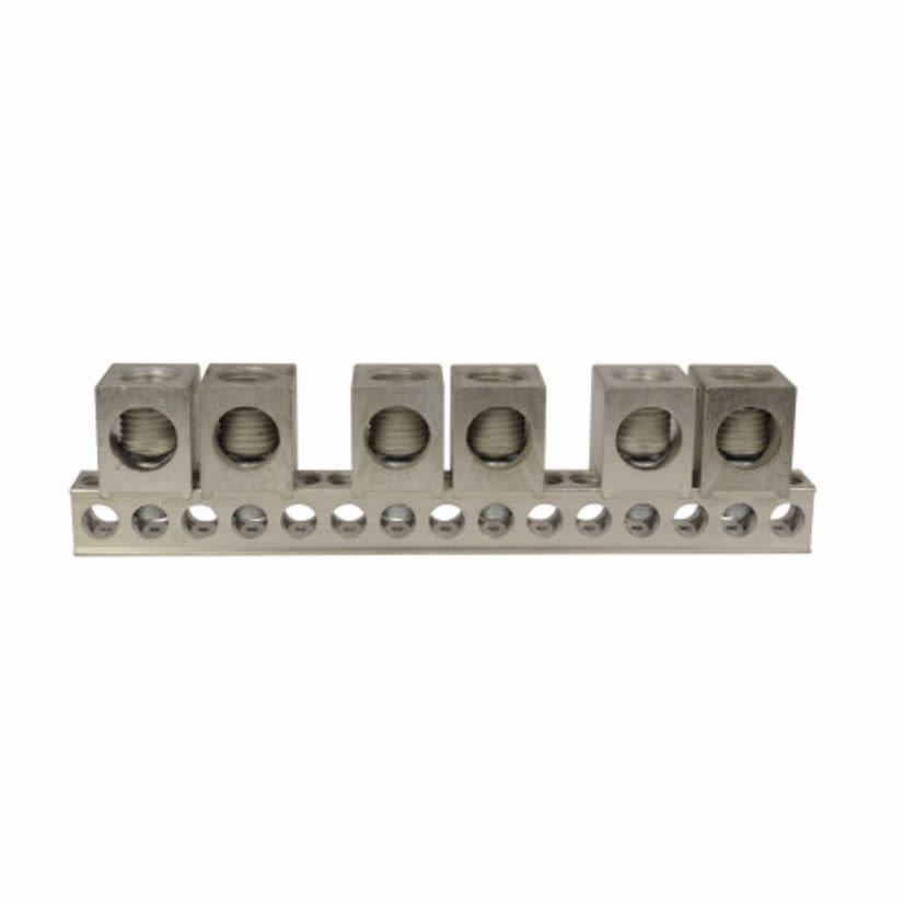 EATON Cutler-Hammer Series 1MMGBK Up Sized Ground Bar Kit, For Use With Meter Socket Module, MLO and MCB Loadcenter and CB Enclosures, 6 AWG to 2/0 kcmil