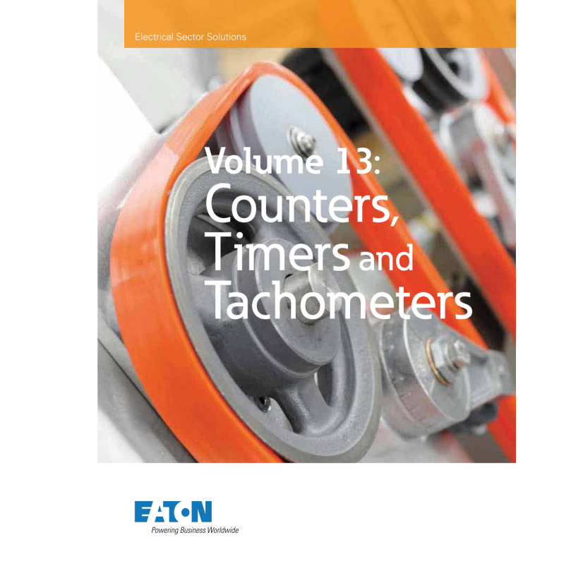 EATON Cutler-Hammer Series 20144303 Measuring Wheel, For Use With Electronic Counter, Shaft Encoder and Rotary Contactor, 3/8 in Bore, Urethane Rim