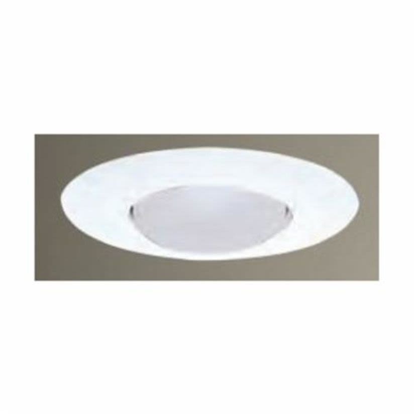 Cooper Lighting HALO 300P H7 E26 Open Round Lighting Trim, 6 in ID x 7-1/4 in OD, BR30/PAR30 LED Lamp, For Use With H7 Downlight Fixture, Metal