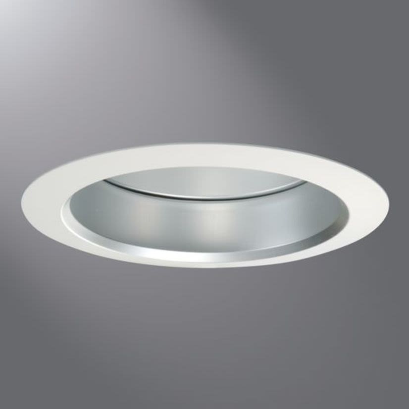 Halo 30WAT H7 30 Open Self-Flanged Round Lighting Trim, 6 in Dia Inside x 7-1/4 in Dia Outside, Incandescent Lamp, For Use With H7 Downlight Fixture, E7ICAT and E7RICAT Housing, Metal
