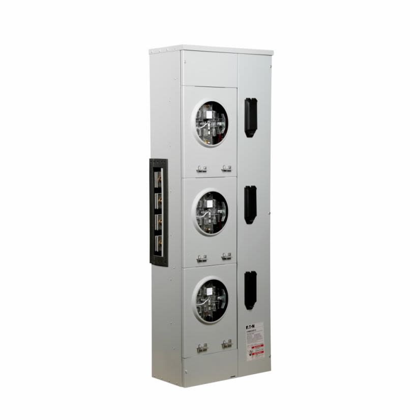 EATON Cutler-Hammer Series 37MM320R12 Meter Stack Module, 208Y/120 VAC, 200 A, 3 Phase, NEMA 3R Enclosure