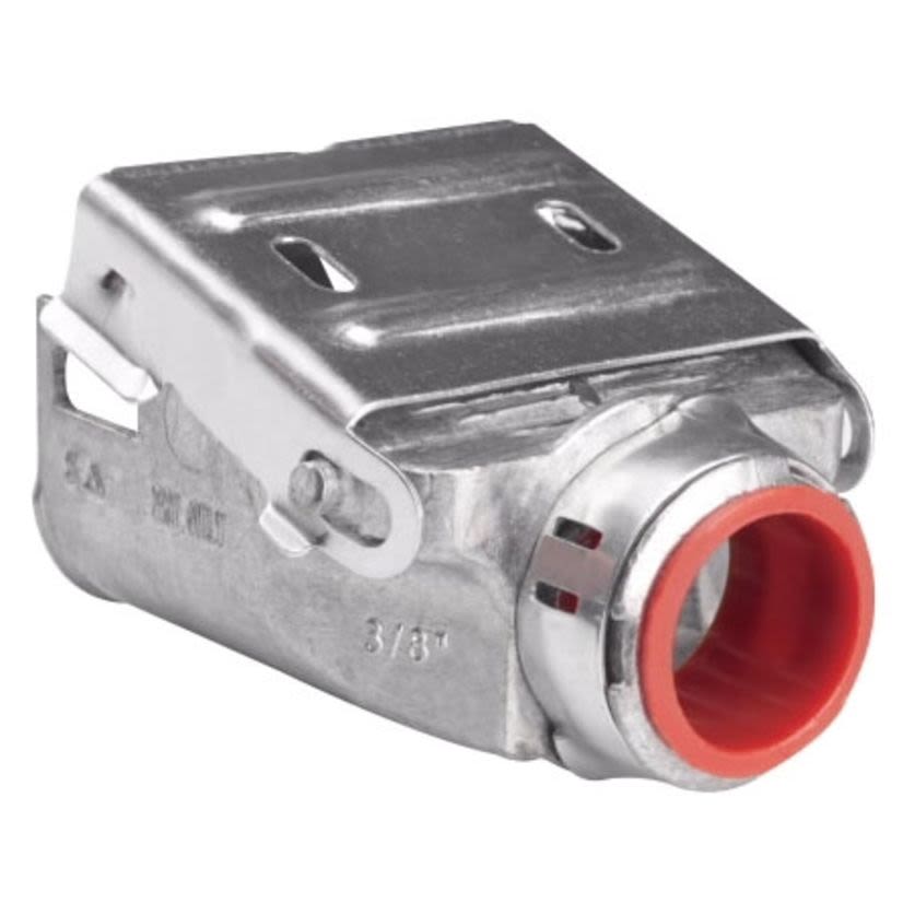 EATON Crouse-Hinds series 38MCQDS 3/8 DUPLEX QUICK LOK PRO CONN - STEEL