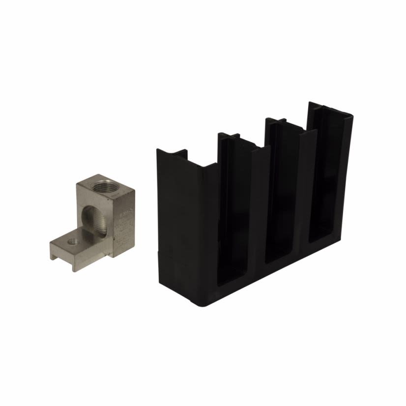 EATON Cutler-Hammer Series 3TA401K Pressure Line and Load Terminal, 2/0 AWG to 250 kcmil, 2/0 AWG to 500 kcmil, For Use With C Series 3-Pole 400 A Molded Case Circuit Breaker