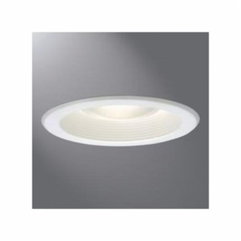 Cooper Lighting HALO 5001P Parabolic Round Lighting Trim With White Baffle, 5 in ID x 6-3/8 in OD, HALOgen/Incandescent Lamp, For Use With H5ICAT, H5RICAT and H5 Housing, Metal