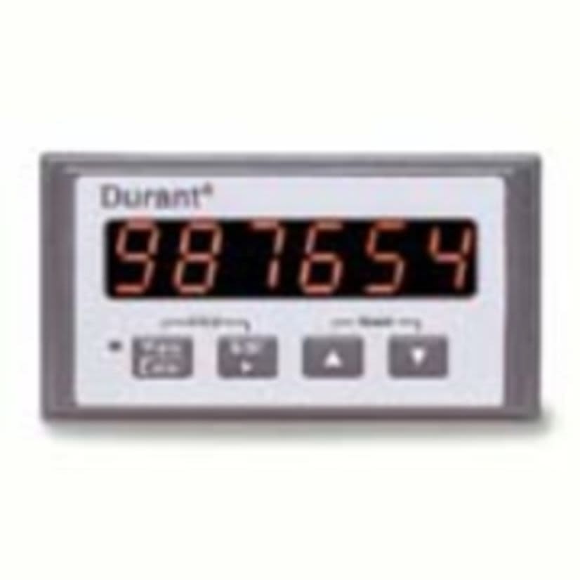 EATON Cutler-Hammer Series 57701-482 Electronic Totalizer; 6-digit; Scaling; Rate; Red LED Display; 85 - 265 VAC; Analog Out