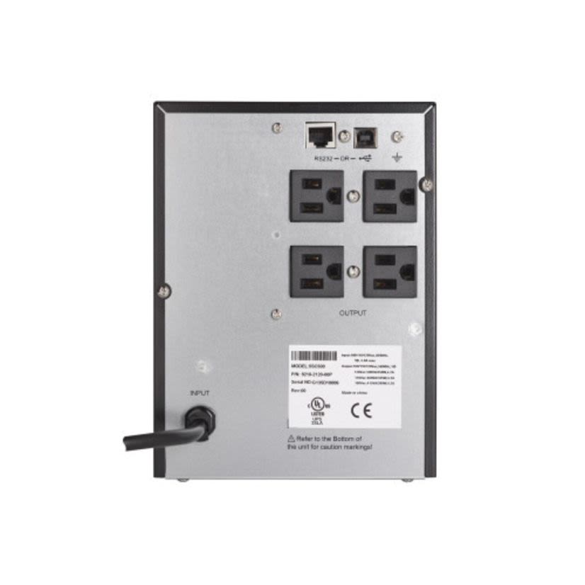 EATON 5SC500 5SC Uninterruptible Power Supply, 96 to 144 V AC Input, 120 VAC Output, 350 W Power Rating, 4 Outlets