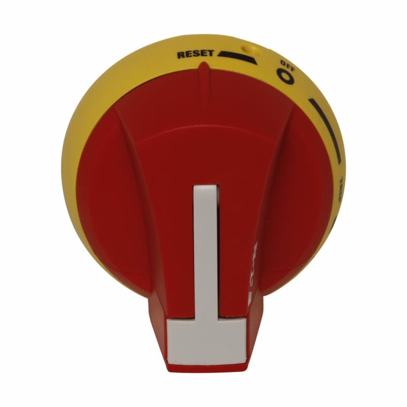 EATON 68C6048G44 Type S01 High Performance Through-The-Door Rotary Handle, 1.73 in L x 3.07 in W x 3.15 in H, Red/Yellow