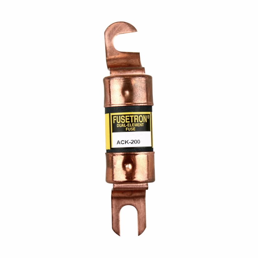 EATON Bussmann Series Fusetron™ ACK-200 Low Voltage Time Delay Fuse, 200 A, 72 VDC, 10 kA Interrupt