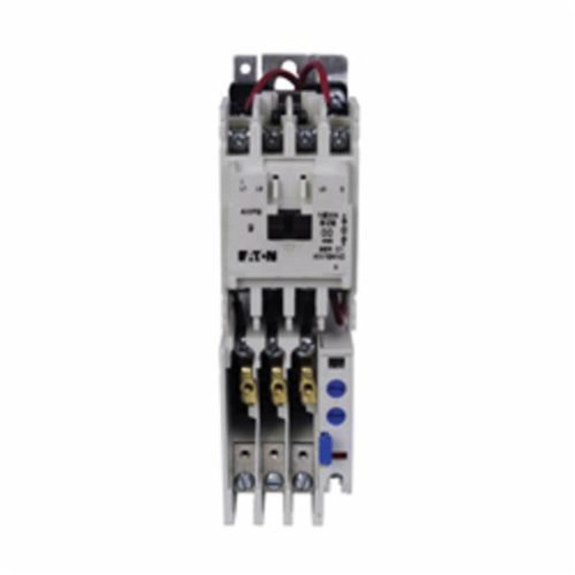 EATON Cutler-Hammer Series AN16AN0AC Freedom Non-Reversing NEMA Starter With C306 Bi-Metal Reset Overload Relay, 110/120 VAC V Coil, 3 Poles, NEMA 0/00 Enclosure