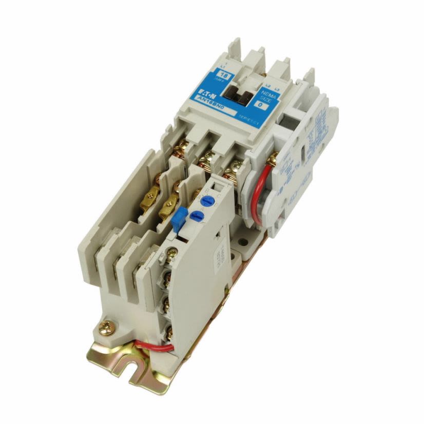 EATON AN16BN0EC Freedom Type AN16 Horizontal Open NEMA Starter, 208 V AC V Coil, Non-Reversing Action, 3 Poles, Open Enclosed Enclosure