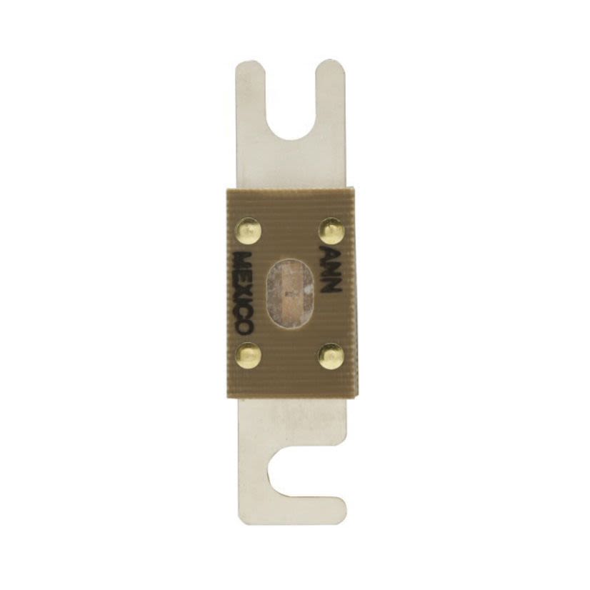 EATON Bussmann Series ANN-80 Circuit Limiting Very Fast Acting Fuse Limiter, 80 A, 125 VAC, 80 VDC, 2.5/2.7 kA Interrupt, Flat Body
