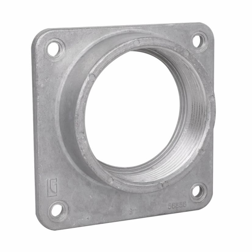 EATON Cutler-Hammer Series ARP00019CH3 Large Opening Meter Hub With Retaining Nut, 3 in, For Use With Meter Socket