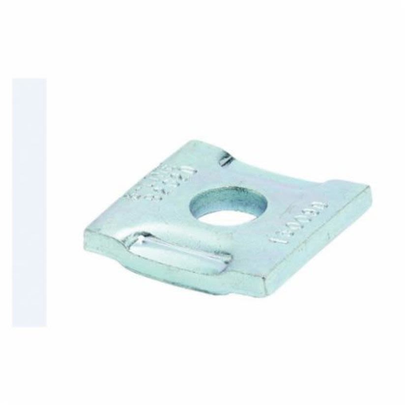 B-Line B202-1DZN No-Twist Square Washer, 11/16 in Nominal, Steel