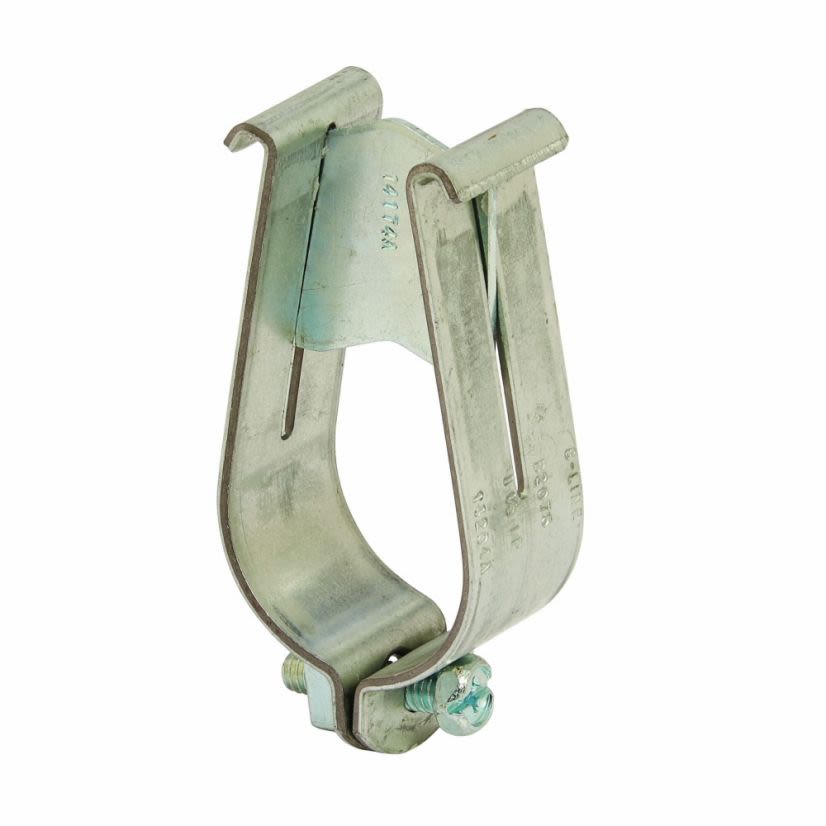 B-Line B2072ZN B2000 2-Piece Parallel Pipe Clamp, 300 lb Load, 3/4 in OD, Steel