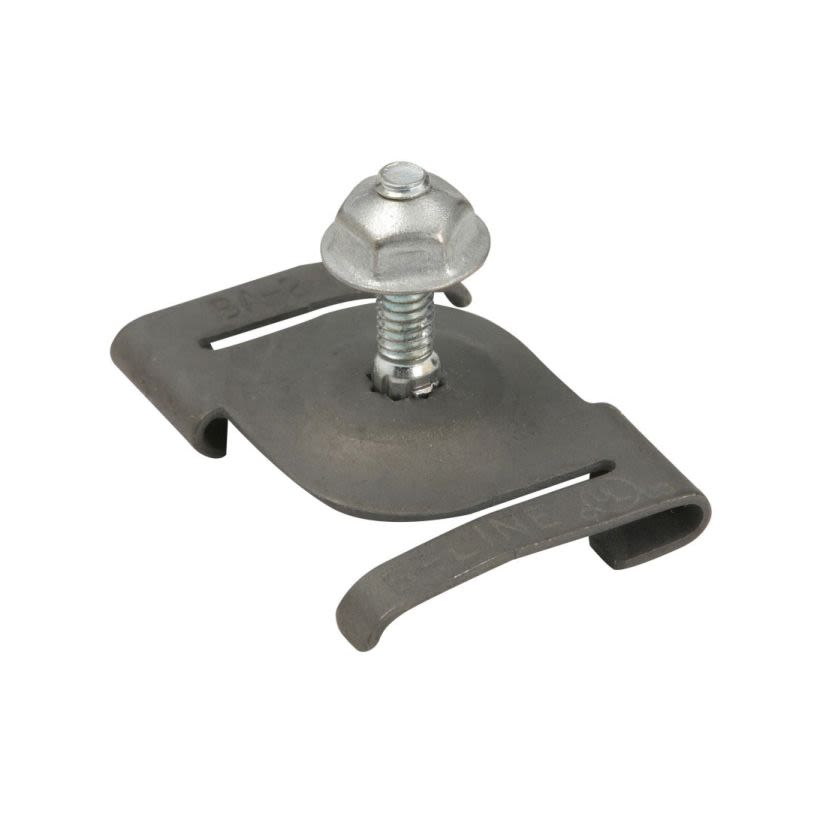 EATON B-Line Series BA-2-16-W Acoustical Tee, 15/16 in, For Use With T-Bars Electrical Fixture, 25 lb Load, Cold Rolled High Carbon Steel, Zinc Phosphate