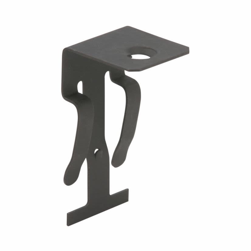 EATON B-Line Series BA6-4T T-Bar Fastener, For Use With Horizontal Box, Conduit and Cable Above T-Bar, Cold Rolled High Carbon Steel, Pre-Galvanized