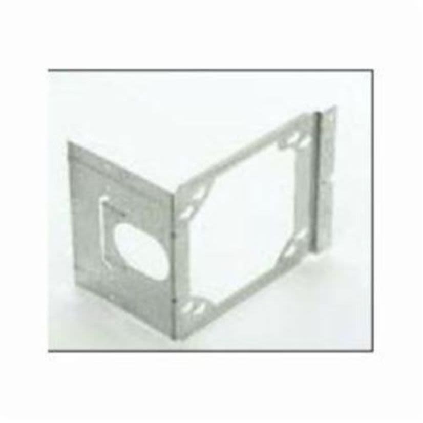 EATON B-Line Series BB4-23 Box Support Bracket, 4 x 4-11/16 in Box, Stud Mount, Steel, Pre-Galvanized