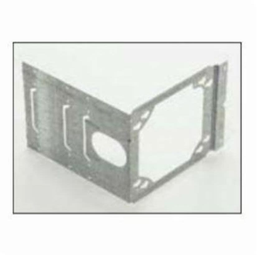 EATON B-Line Series BB4-6 Box Support Bracket, 4 x 4-11/16 in Box, Stud Mount, Steel, Pre-Galvanized