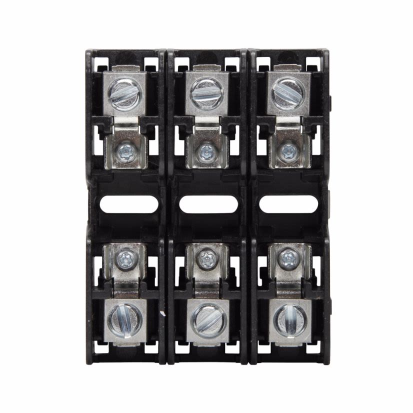 EATON Bussmann Series BCM603-3C Modular Fuse Block With Wire Connector, 600 VAC, 30 A, 14 to 2 AWG, 8 to 2 AWG Wire, 3 Poles