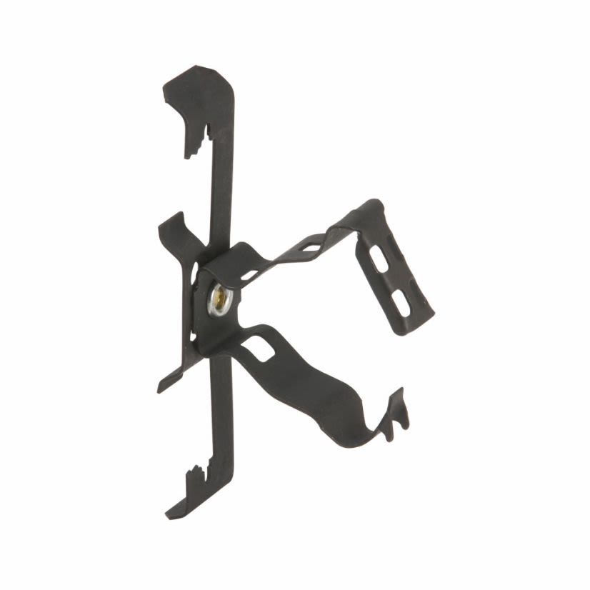 EATON B-Line Series Guide-Rite™ BG-8-12-W2 BG Series 2-Piece Conduit to Rod Fastener, For Use With 1/2 in EMT, 3/4 in Rigid Conduit, 50 lb Vertical, 25 lb Horizontal Static Load Capacity, Steel