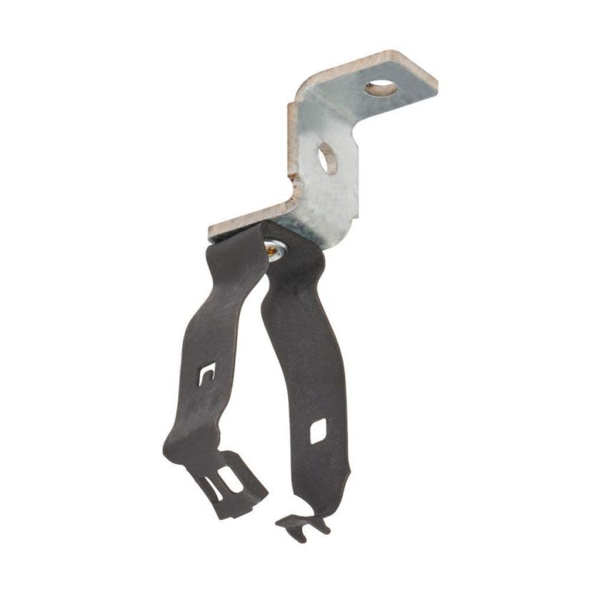 B-Line BG812-DH Deck Hanger Bracket, 1/2 to 3/4 in Conduit, 50 lb Load, Steel, Zinc Phosphate