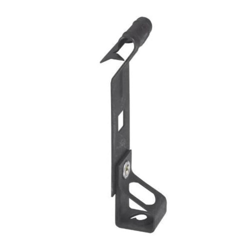 EATON B-Line Series BH6-F4 Z Purlin Hanger, 3/8 in Dia Rod, 160 lb Load, Cold Rolled High Carbon Steel