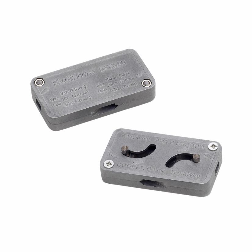 EATON B-Line Series KwikWire™ BKC200 Wire Clamp, 640 lb Holding