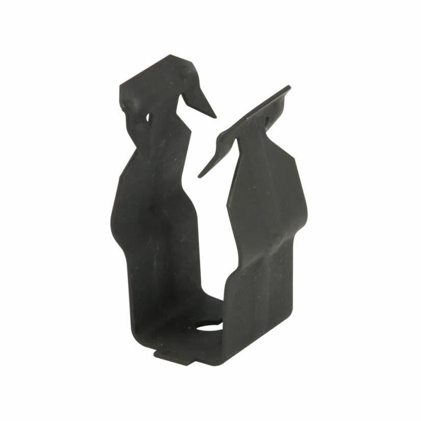 EATON B-Line Series Guide-Rite™ BP-8-4T BP Series 1-Piece Push Style Conduit Fastener, For Use With EMT/IMC/Rigid Conduit, 25 lb Vertical, 15 lb Horizontal Static Load Capacity, Steel