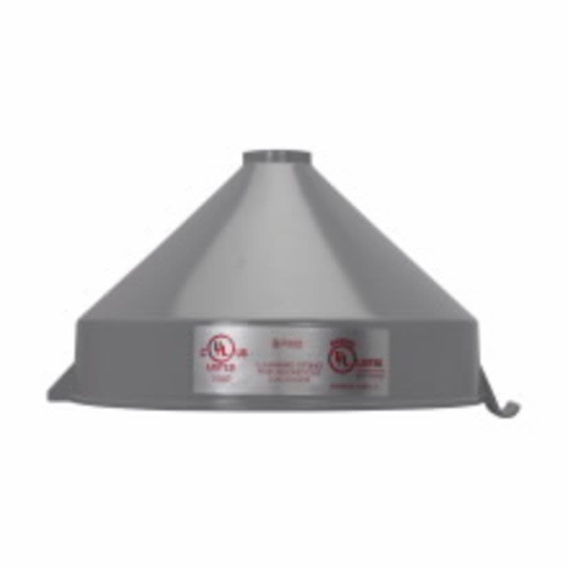 EATON Crouse-Hinds BPM2 Hood Cover, For Use With VMV Series Pendant Mount HID and LED Luminaires, 3/4 in Hub, Fixture Mount, Aluminum