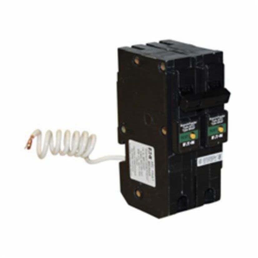 EATON Cutler-Hammer Series FIRE-GUARD® BRL215CAF Type BR Combination Arc-Fault Circuit Breaker, 120/240 VAC, 15 A, 10 kA Interrupt, 2 Poles, Common Trip