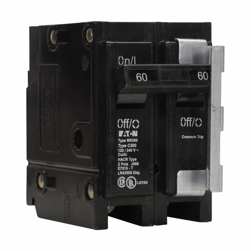 EATON Cutler-Hammer Series BRLW Handle Lockoff, 1/2/3 Poles, For Use With 1, 2 or 3-Pole BR and BD Circuit Breaker