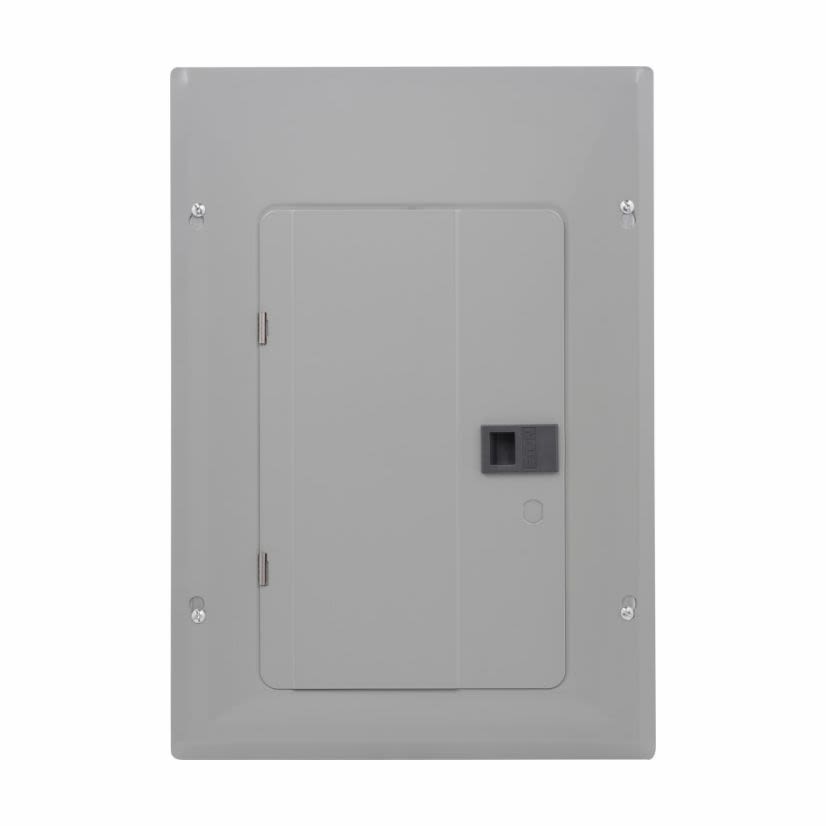 EATON Cutler-Hammer Series BRP20L125 BR main lug loadcenter,Main lug only,125 A,X2,Aluminum, NEMA 1,Metallic,10kAIC,BR2125,NEMA1,40 Circuits,Twenty-four pole,20 Spaces,Two hots,a neutral,and a ground,Single-phase,Type BR 1-inch breakers,120/240V,#6-2/0 AWG Cu/Al