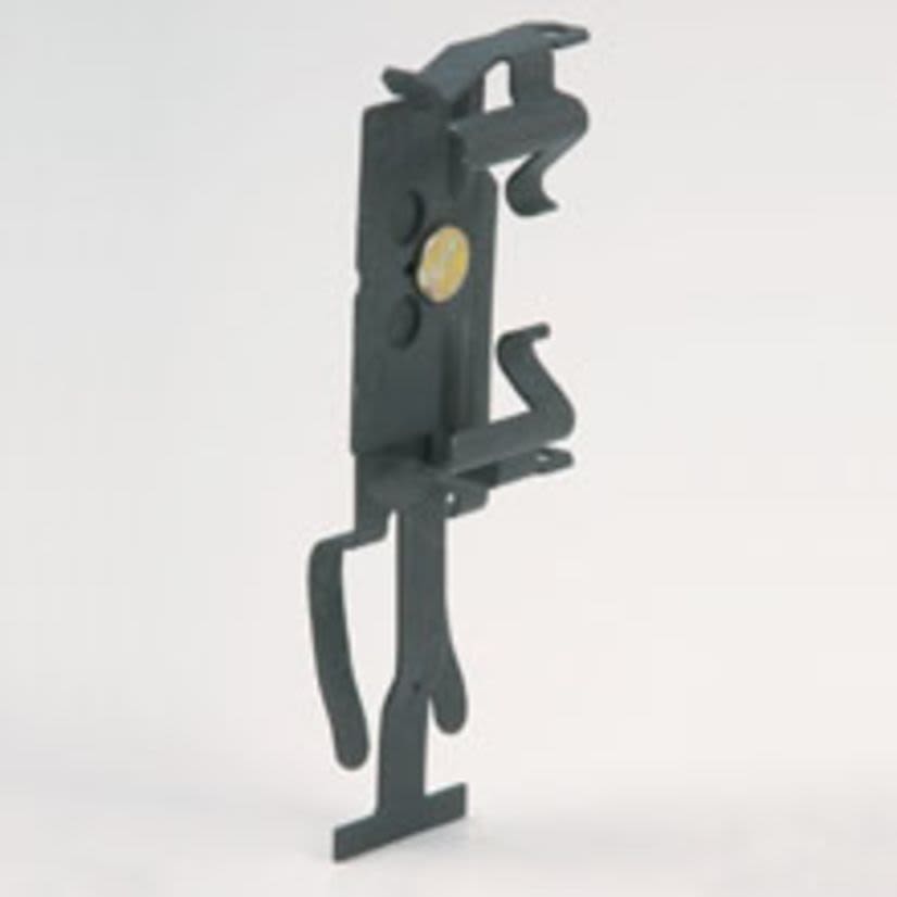 EATON B-Line Series Guide-Rite™ BX4M-A5 Cable T-Bar Fastener, 3/8 in, For Use With AC/MC Cable or Flexible Conduit Above T-Bar, Cold Rolled High Carbon Steel