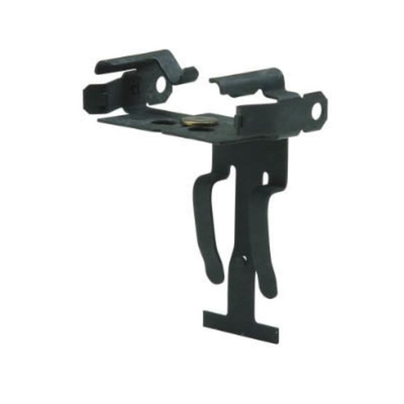 EATON B-Line Series Guide-Rite™ BX4M-A6 Cable T-Bar Fastener, 3/8 in, For Use With AC/MC Cable or Flexible Conduit Above T-Bar, Cold Rolled High Carbon Steel