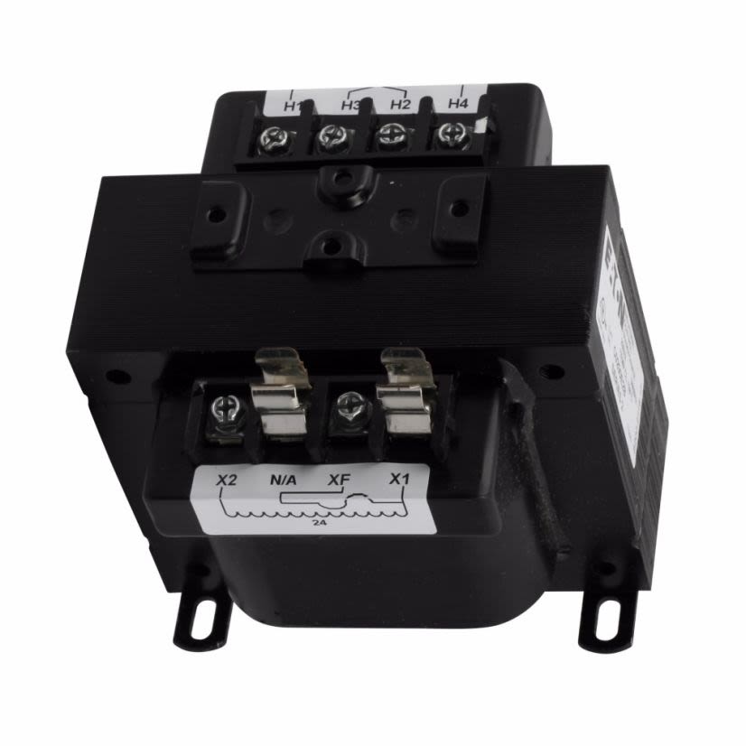 EATON Cutler-Hammer Series C0250E2A Type MTE Industrial Control Transformer, 220/440, 230/460, 240/480 VAC Primary, 110/115/120 VAC Secondary, 250 VA Power Rating, 50/60 Hz, 1 Phase