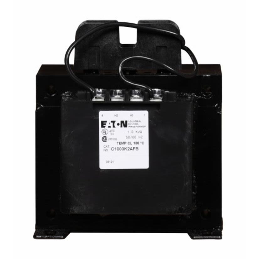 EATON C1500E2AFB Type MTE Control Transformer, 240/480/230/460/220/440 V Primary, 120/115/110 V Secondary, 1500 VA Power Rating, 50/60 Hz, 1 Phase