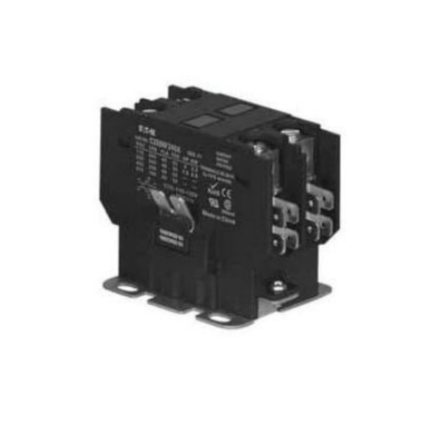 EATON Cutler-Hammer Series C25FNF360A F-Frame Non-Reversing Definite Purpose Contactor, 110 to 120 VAC V Coil, 60 A Inductive/75 A Resistive, 3 Poles
