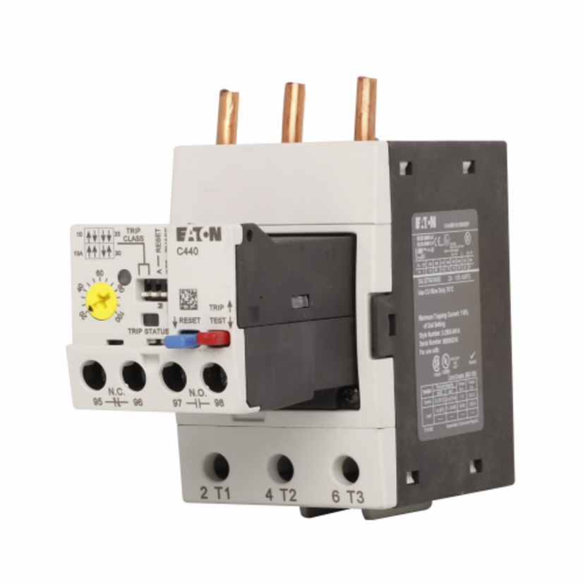 EATON Cutler-Hammer Series C440B1A100SF3 Freedom Class 10/20/30 Electronic Standard Overload Relay, 20 to 100 A