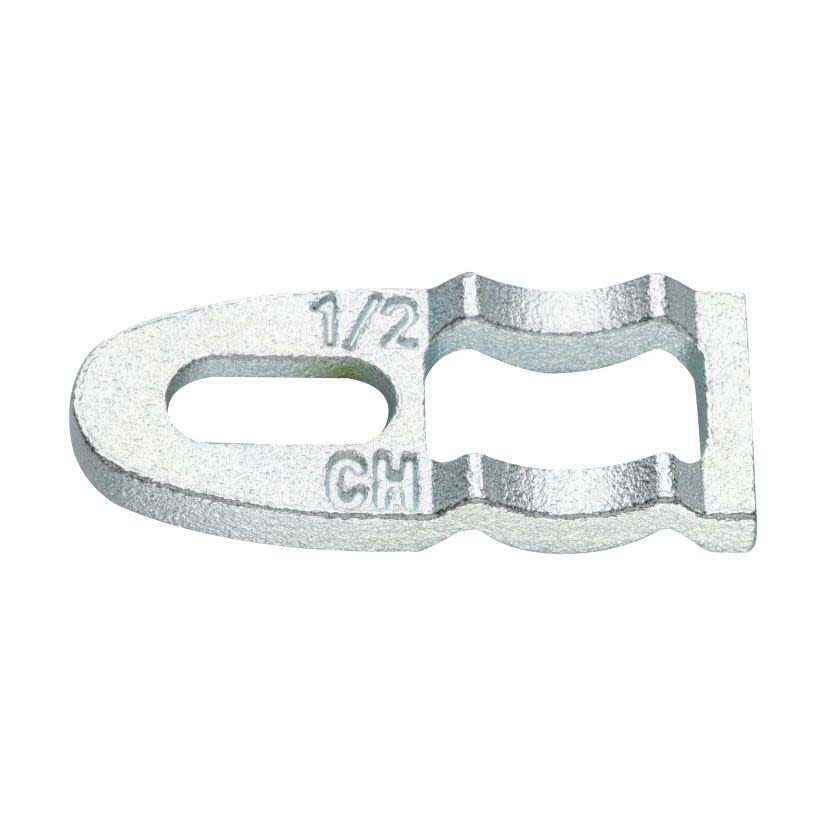 EATON Crouse-Hinds series CB3 clampback/spacer, EMT and rigid/IMC, Stamped steel, 1 Inch