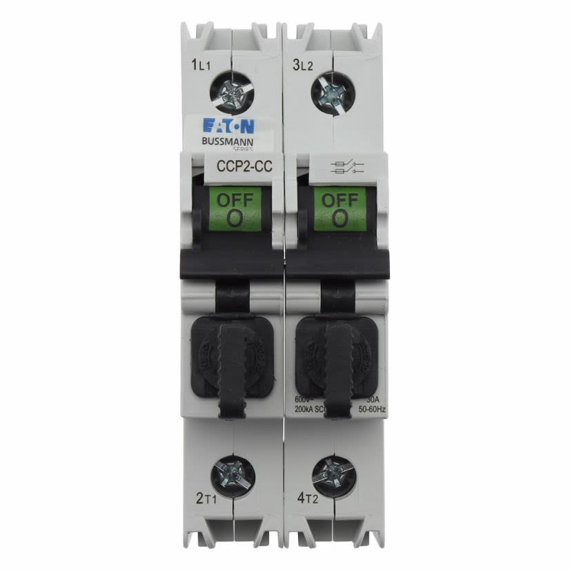 EATON Bussmann Series CCP2-2-30CC COMPACT CIRCUIT PROTECTION 2 POLE