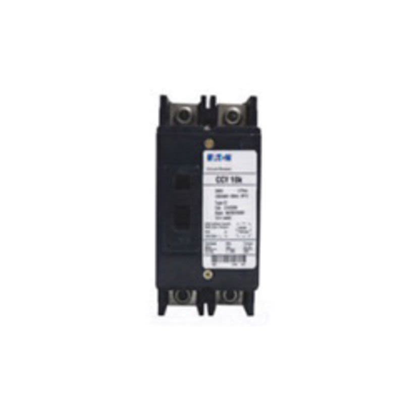 EATON CCV2100 Type CCV Tenant Main Circuit Breaker, 120/240 V AC, 100 A, 10 kA Interrupt, 2 Poles, Thermal Magnetic Trip