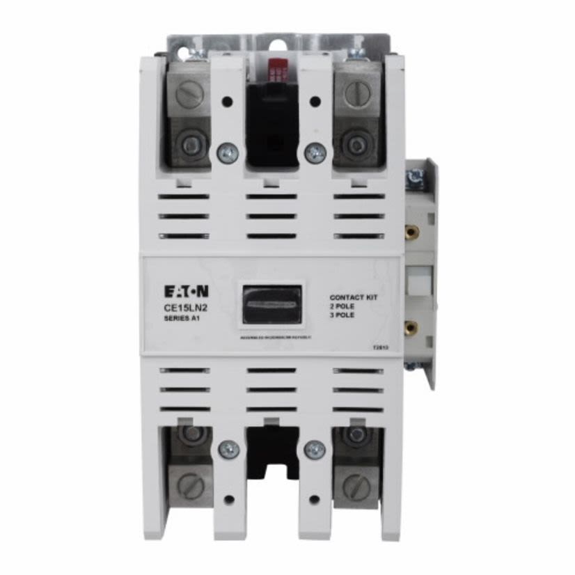 EATON Cutler-Hammer Series CE15NN3A Freedom N-Frame Non-Reversing IEC Contactor With Steel Mounting Plate, 110 VAC at 50 Hz, 120 VAC at 60 Hz V Coil, 140 A, 1NO Contact, 3 Poles