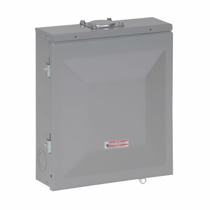 EATON Cutler-Hammer Series CH4L125RP Standard Main Lug Loadcenter, 120/208/240 VAC, 125 A, 8 Poles, 10 kA Interrupt