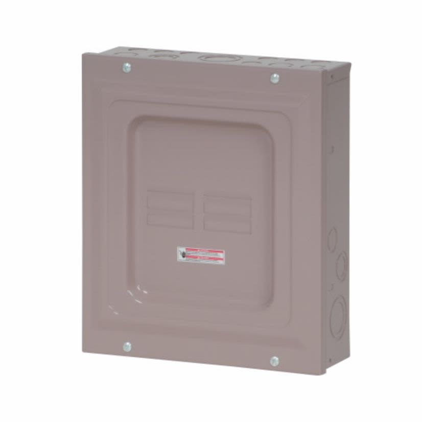 EATON Cutler-Hammer Series CH4L125SP Standard Main Lug Loadcenter, 120/208/240 VAC, 125 A, 8 Poles, 10 kA Interrupt