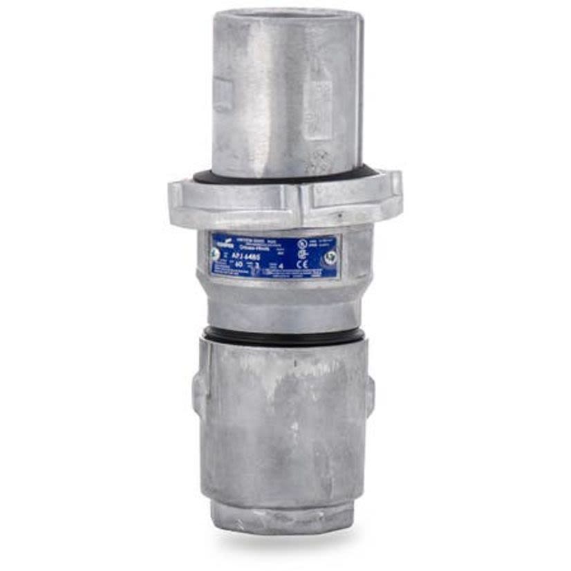 EATON Crouse-Hinds series CHAPR6465 Pin and Sleeve Connector, 600 VAC/250 VDC, 60 A, 4 Poles, 3 Wires