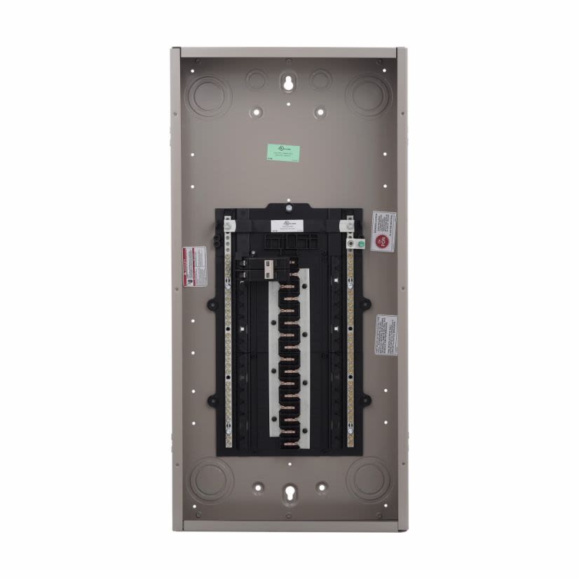 EATON Cutler-Hammer Series CHP30B100X5 main breaker loadcenters, PON, Main breaker, 100 A, X5, Copper, X5, NEMA 1, Metallic, 10 kAIC, CH, 60, 30, Three-wire, Single-phase, #6-1/0 AWG, 120/240 V